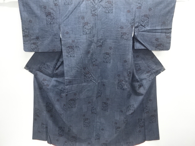 Japanese Kimono / Tsumugi Silk